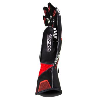 Preview: Sparco Kart Handschuhe RECORD schwarz-rot Gr. 07